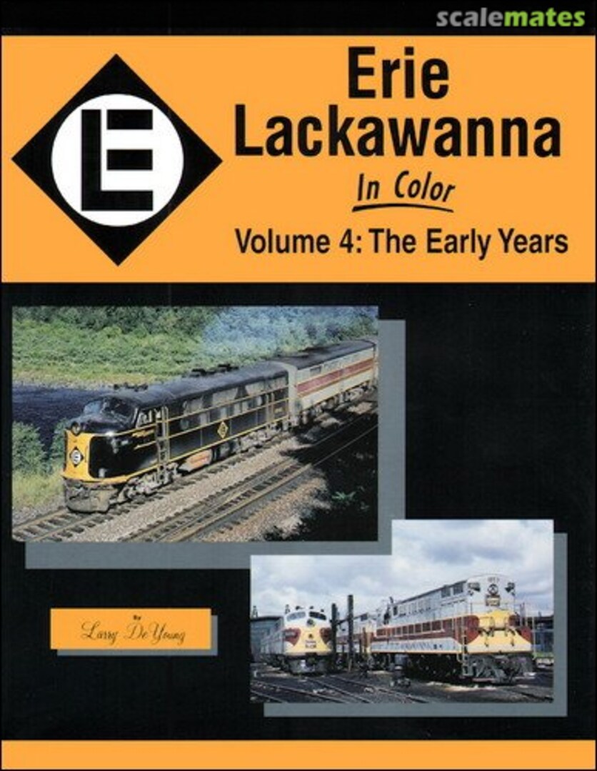Cover Erie Lackawanna in Color, Vol. 4 4 Morning Sun Books Cover Erie Lackawanna in Color, Vol. 4 4 Morning Sun Books