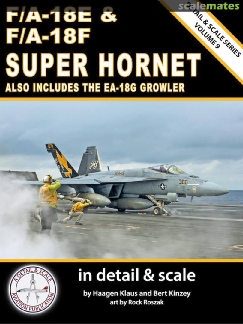 Cover F/A-18E &amp; F/A-18F Super Hornet 9 Detail &amp; Scale