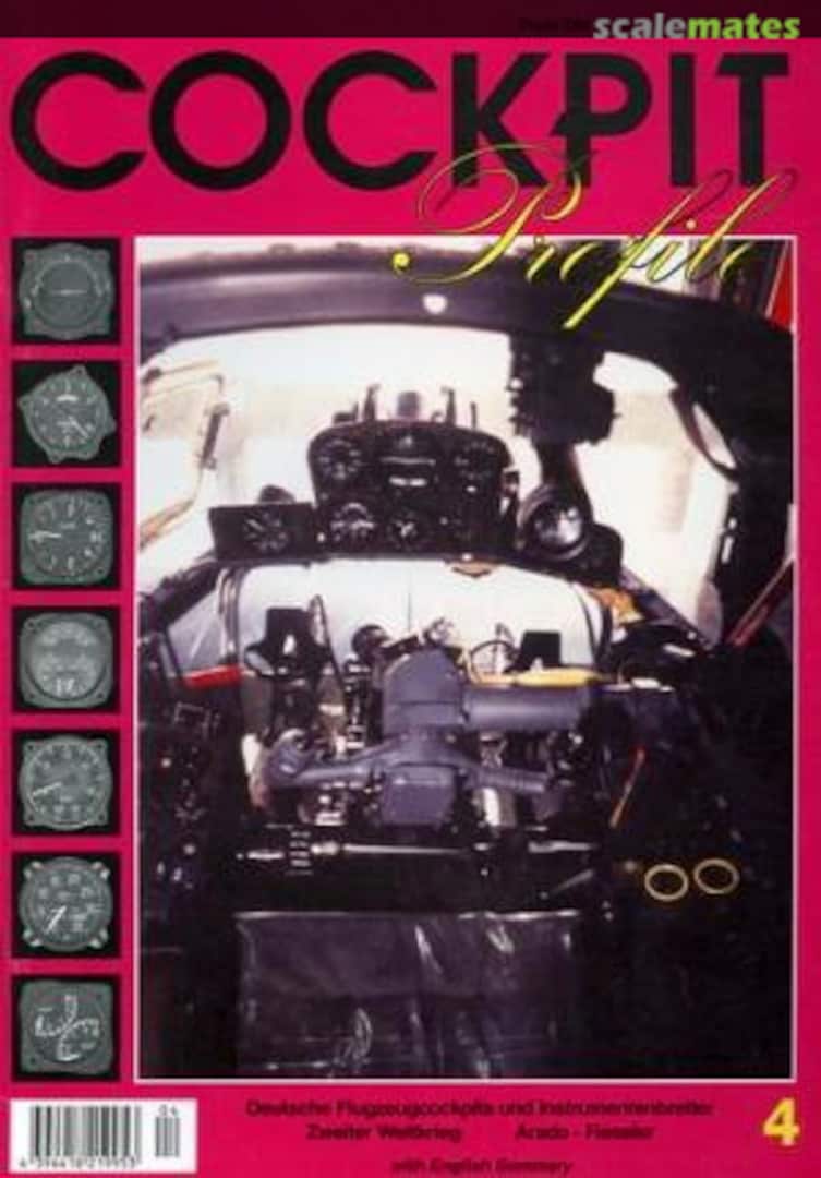 Cover Deutsche Flugzeugcockpits und Instrumentenbretter 4 Flugzeug Publikations Cover Deutsche Flugzeugcockpits und Instrumentenbretter 4 Flugzeug Publikations