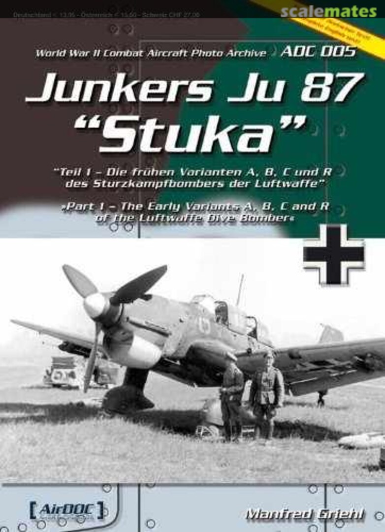 Cover Junkers Ju 87 "Stuka" 005 AirDOC Cover Junkers Ju 87 "Stuka" 005 AirDOC
