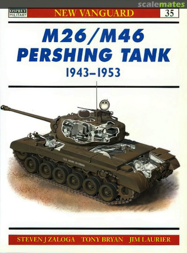 Cover M26/M46 Pershing Tank 1943-1953 35 Osprey Publications Cover M26/M46 Pershing Tank 1943-1953 35 Osprey Publications