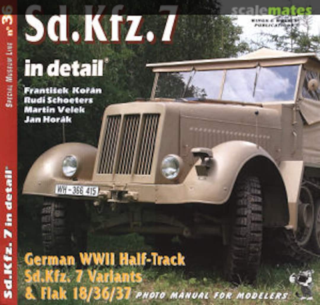 Cover Sd.Kfz. 7 in detail R 036 WWP