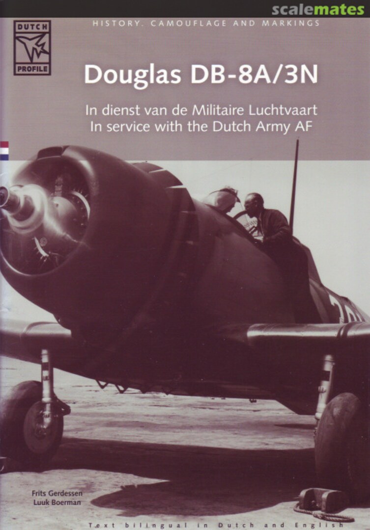 Cover Douglas DB-8A/3N 54 Dutch Profile Publications Cover Douglas DB-8A/3N 54 Dutch Profile Publications