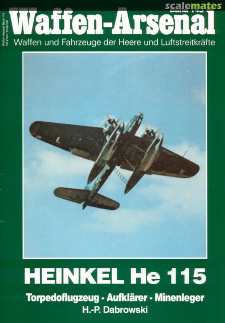 Cover Heinkel He 115 Band 143 Podzun-Pallas-Verlag Cover Heinkel He 115 Band 143 Podzun-Pallas-Verlag