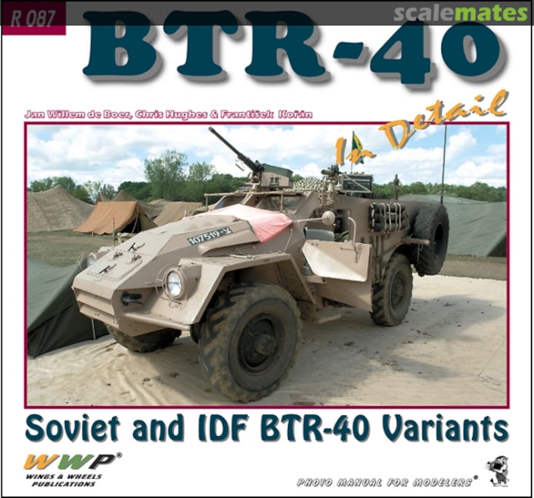 Cover BTR-40 In Detail R087 WWP Cover BTR-40 In Detail R087 WWP