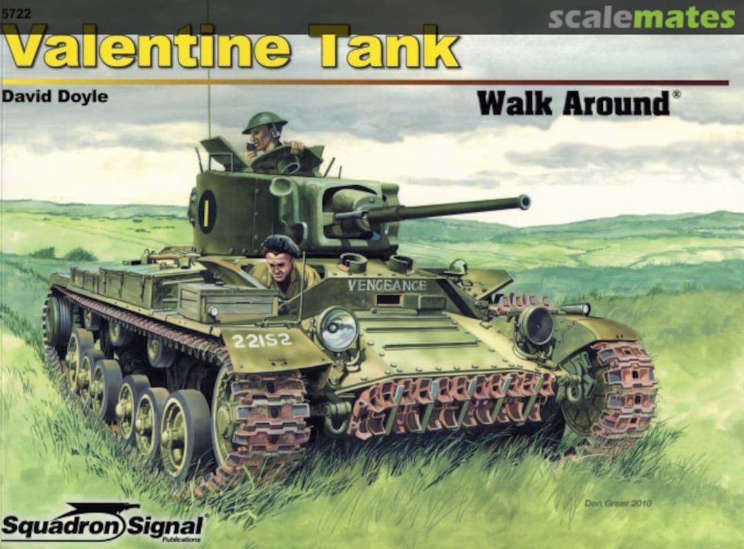 Cover Valentine Tank 5722 Squadron/Signal Publications Cover Valentine Tank 5722 Squadron/Signal Publications