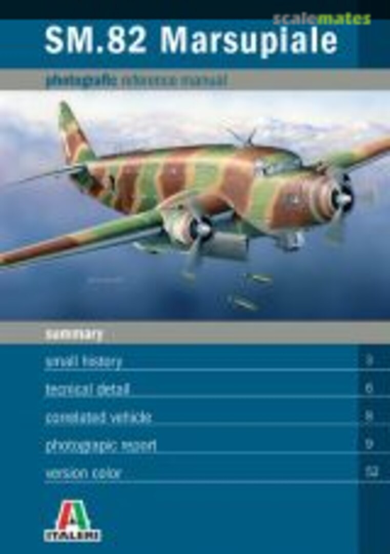 Cover SM.82 Marsupiale 1270 Italeri Cover SM.82 Marsupiale 1270 Italeri