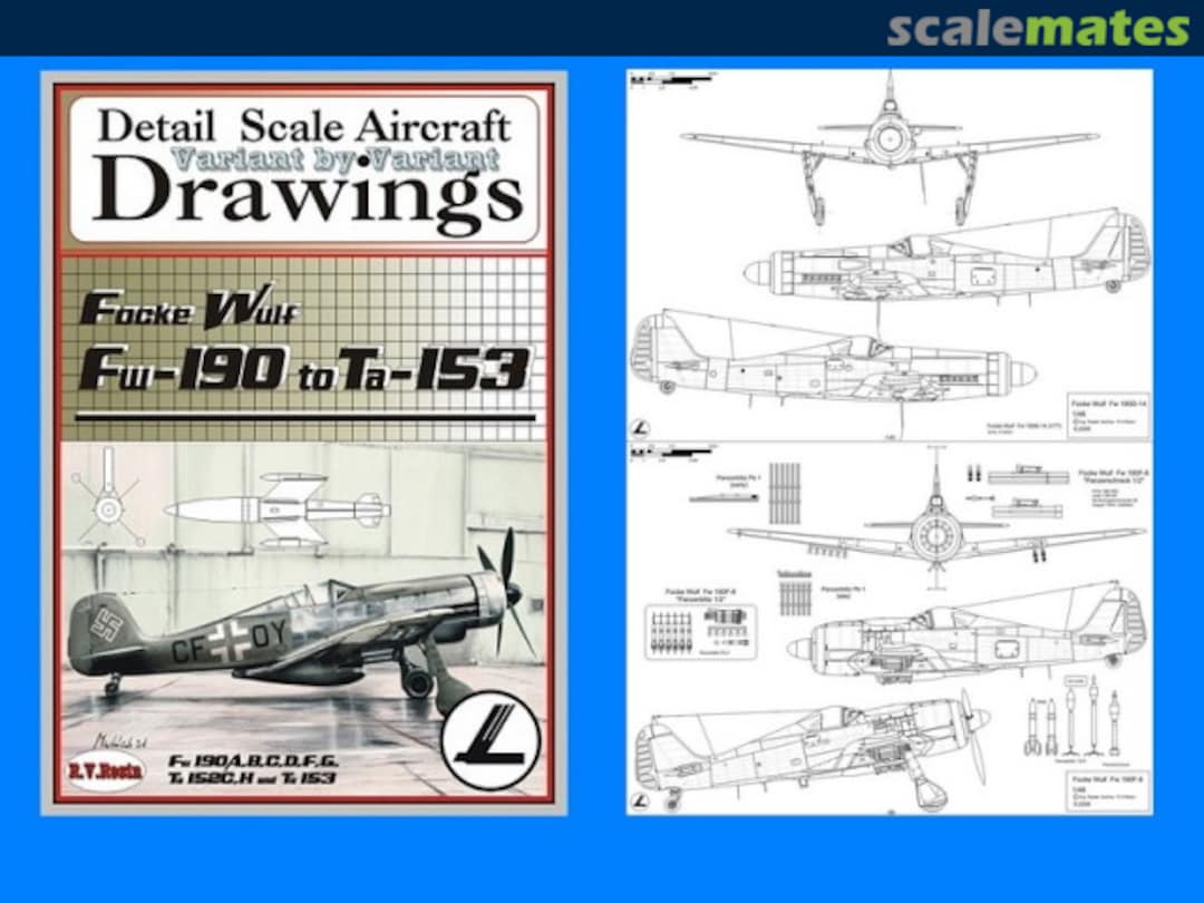 Cover Focke Wolf Fw-190 to Ta-153 1011 R.V. Resin