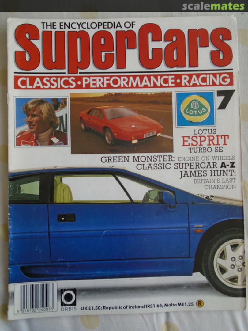 Cover Lotus Esprit Turbo SE 7 Orbis Publishing Cover Lotus Esprit Turbo SE 7 Orbis Publishing