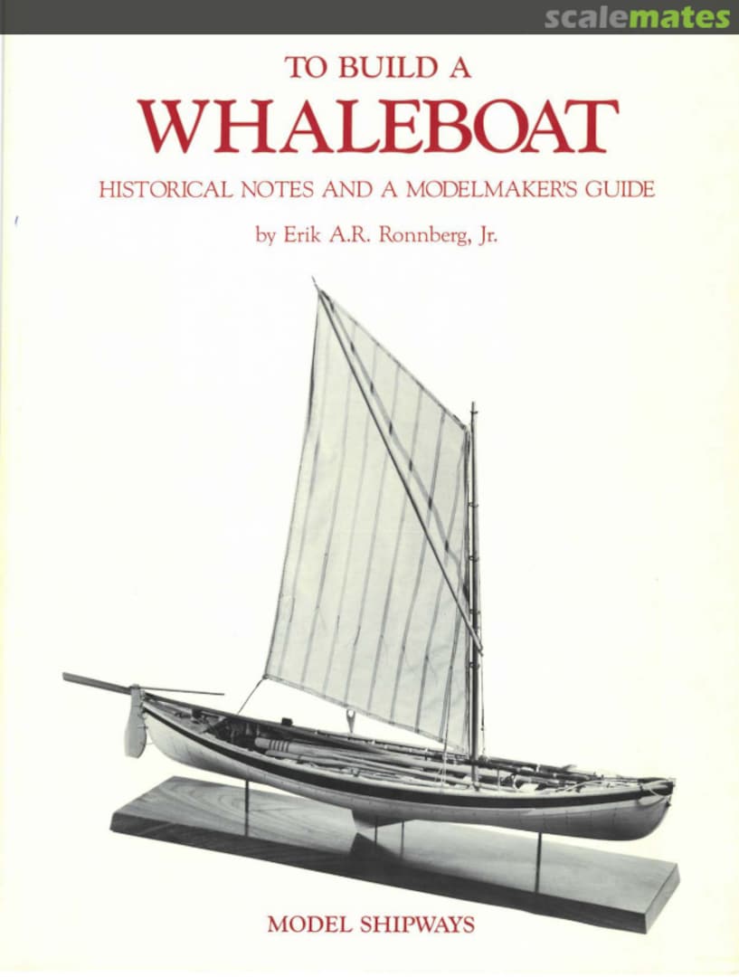 Cover To build a Whaleboat Model Shipways Cover To build a Whaleboat Model Shipways