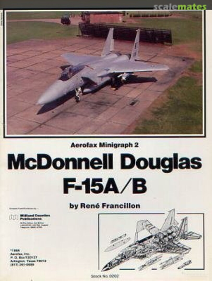 Cover McDonnell Douglas F-15A/B Eagle 2 Aerofax