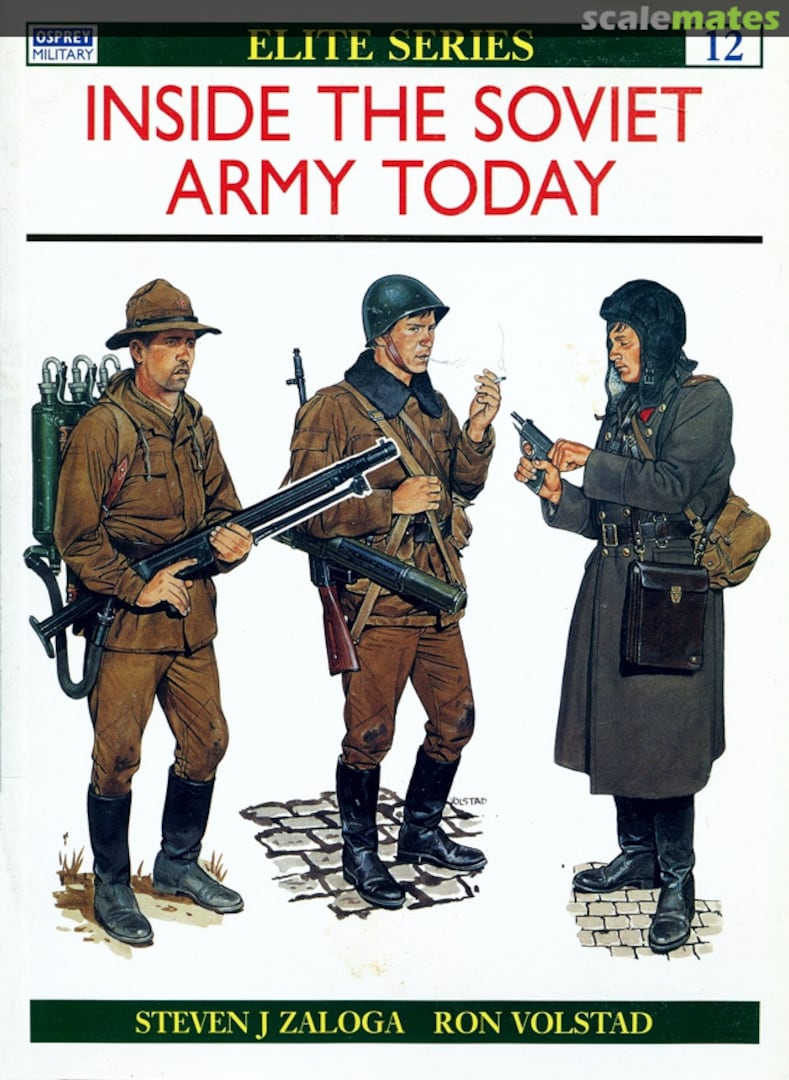 Cover Inside the Soviet Army Today 12 Osprey Publications