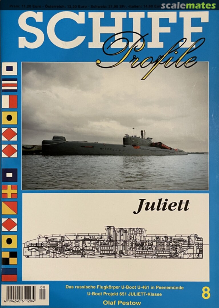Cover U-Boot Projekt 651 JULIETT-Klasse 8 UNITEC-Medienvertrieb