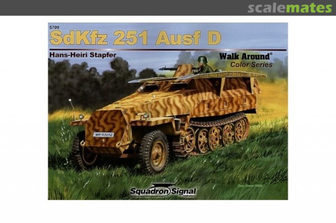 Cover SdKfz 251 Ausf D 5709 Squadron/Signal Publications