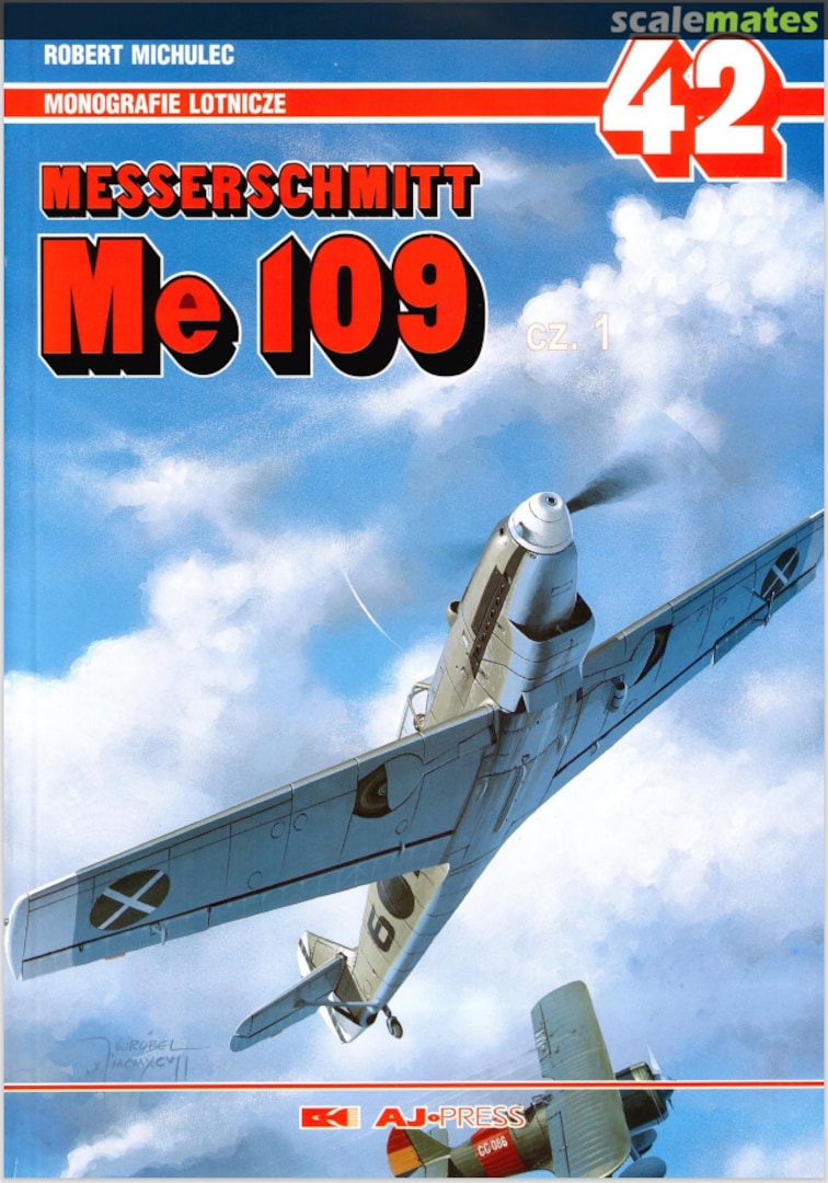 Cover Messerschmitt Me 109 cz.1 42 AJ-Press