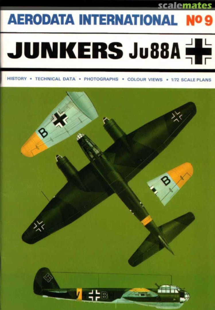Cover Junkers Ju 88A 9 Vintage Aviation Publications Cover Junkers Ju 88A 9 Vintage Aviation Publications