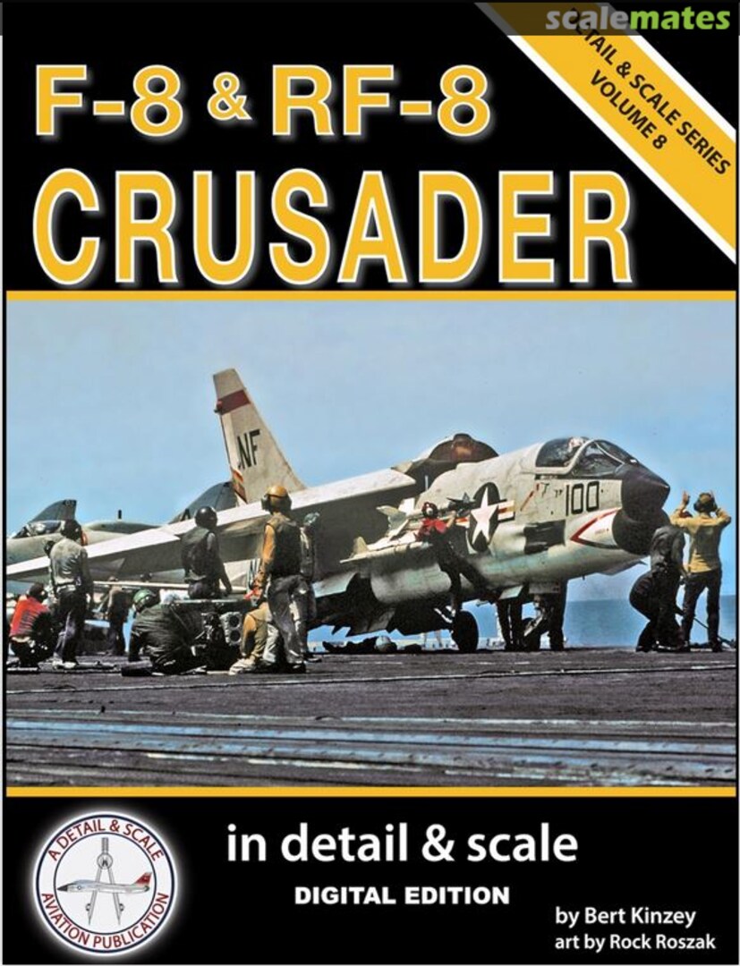 Cover F-8 & RF-8 Crusader 8 Detail & Scale Cover F-8 & RF-8 Crusader 8 Detail & Scale
