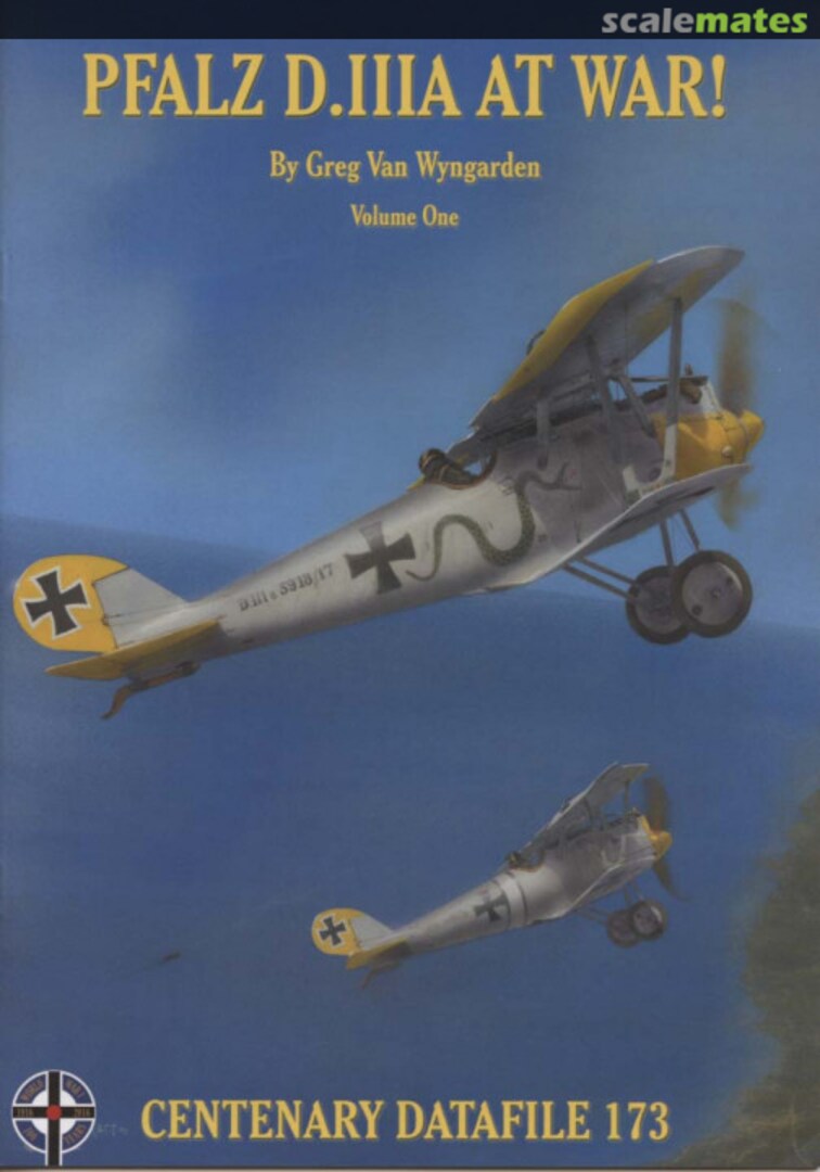 Cover Pfalz D.IIIA at War 173 Albatros Productions