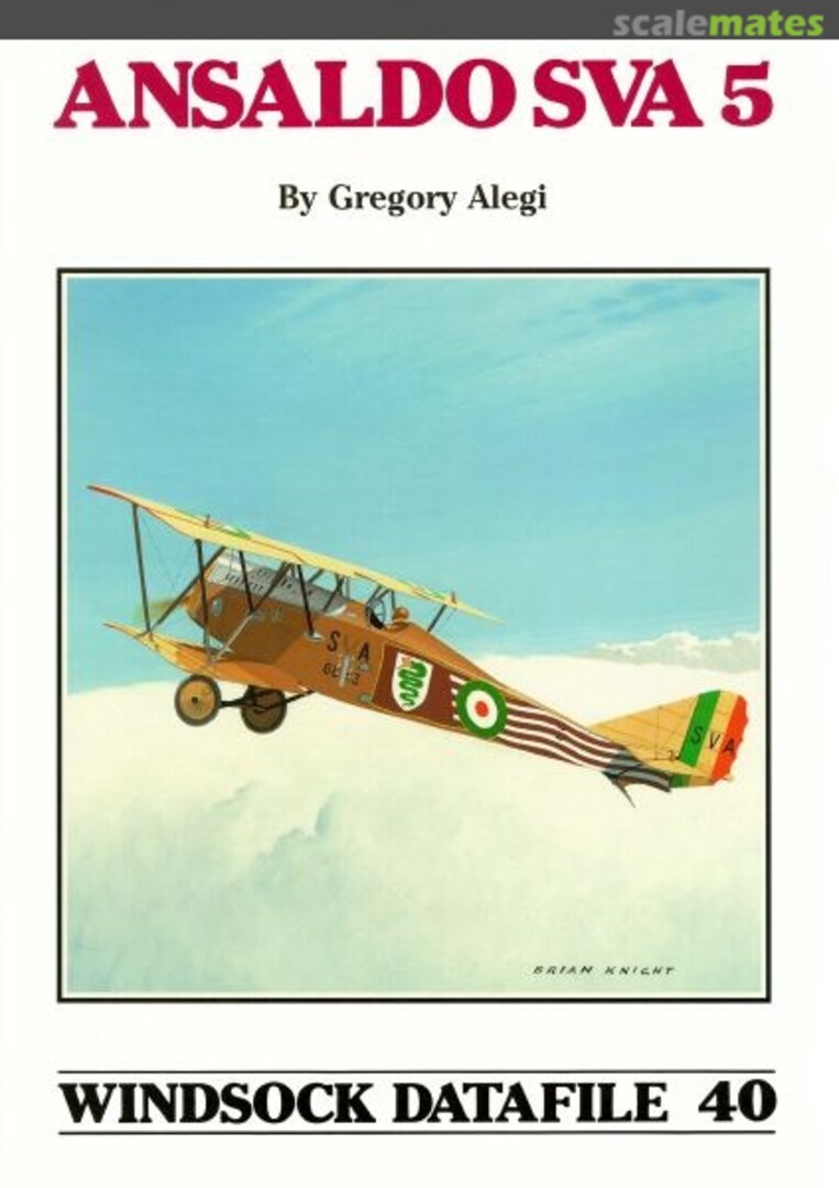 Cover Ansaldo SVA 5 40 Albatros Productions Cover Ansaldo SVA 5 40 Albatros Productions