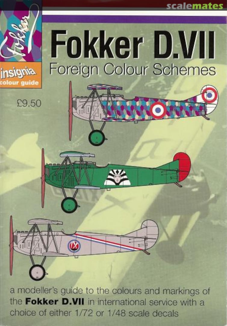 Cover Fokker D.VII 2 Blue Rider Cover Fokker D.VII 2 Blue Rider