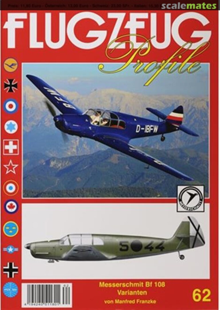 Cover Messerschmitt Bf 108 Varianten 62 UNITEC-Medienvertrieb Cover Messerschmitt Bf 108 Varianten 62 UNITEC-Medienvertrieb