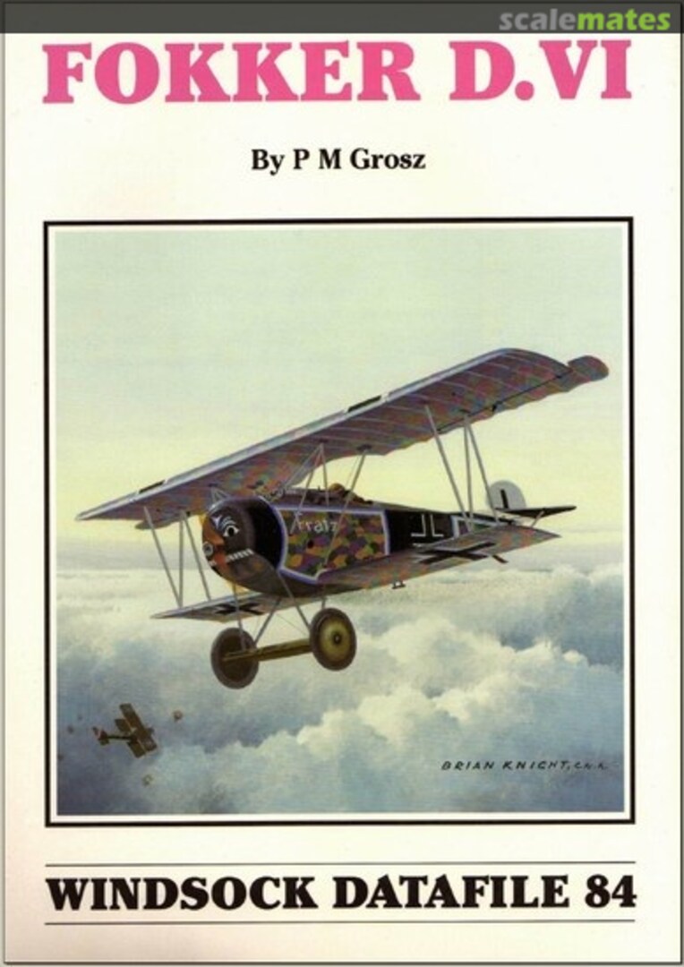 Cover Fokker D.VI 84 Albatros Productions