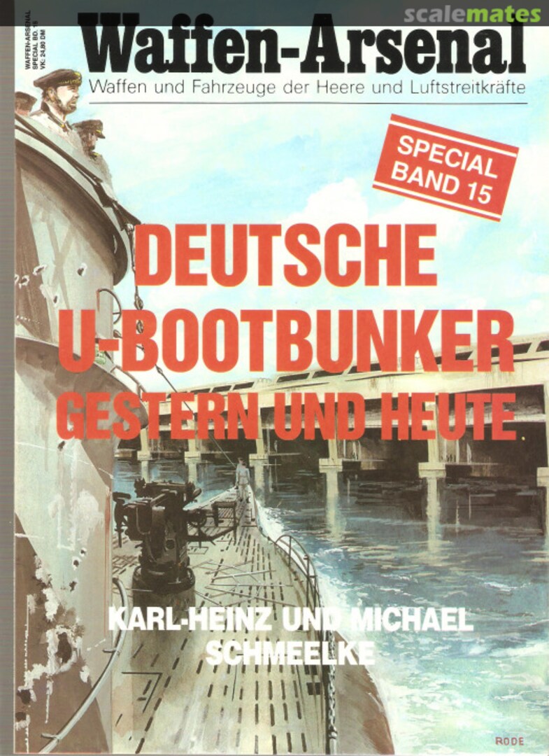 Cover Deutsche U-BOOTBUNKER 15 Podzun-Pallas-Verlag