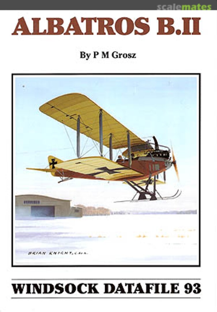 Cover Albatros B.II 93 Albatros Productions Cover Albatros B.II 93 Albatros Productions