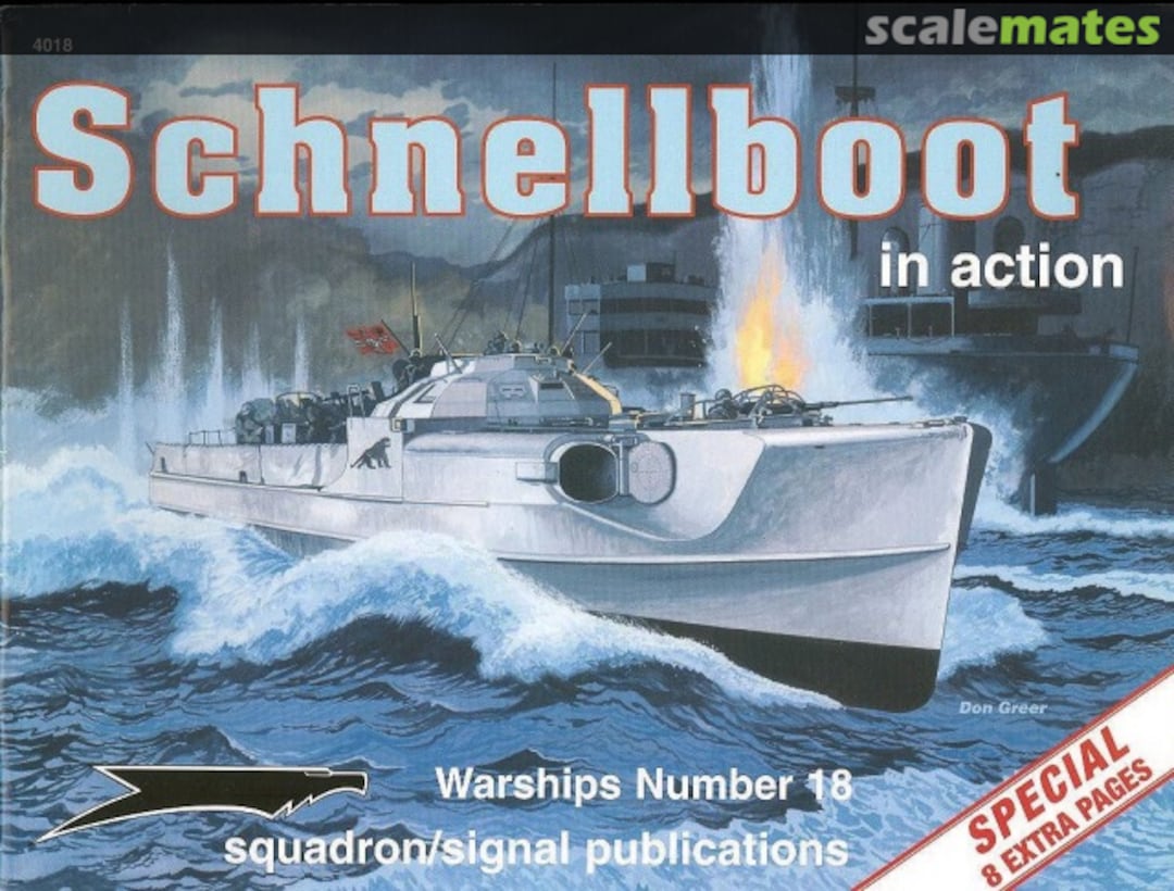 Cover Schnellboot 4018 Squadron/Signal Publications