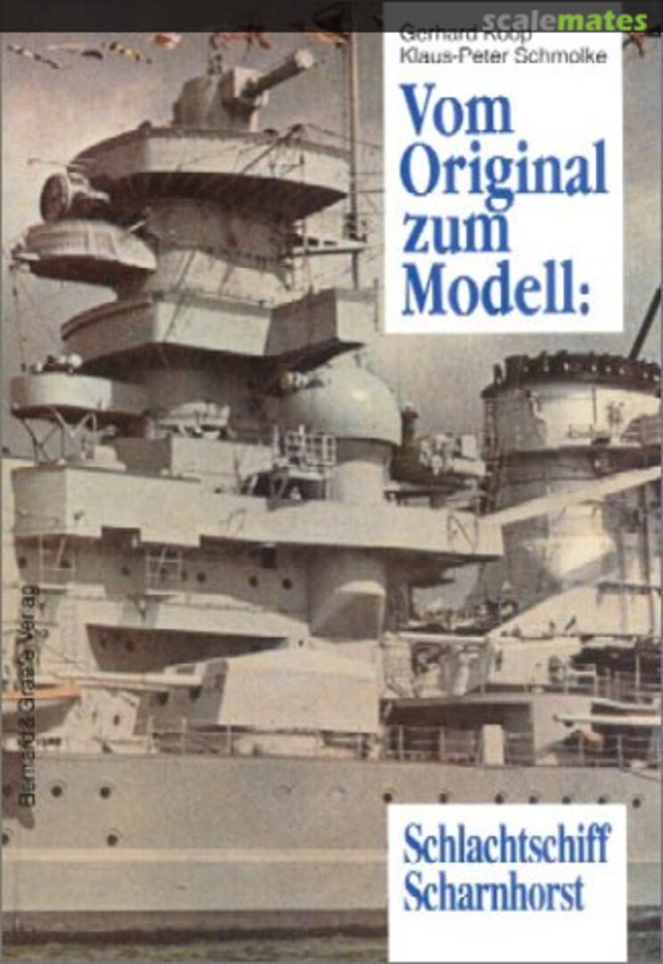 Cover Schlachtschiff Scharnhorst  Bernard &amp; Graefe Verlag