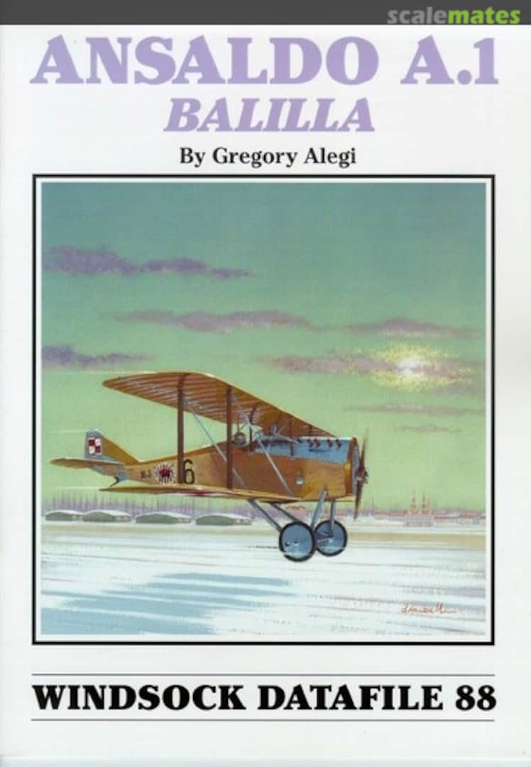 Cover Ansaldo A.1 Balilla 88 Albatros Productions Cover Ansaldo A.1 Balilla 88 Albatros Productions