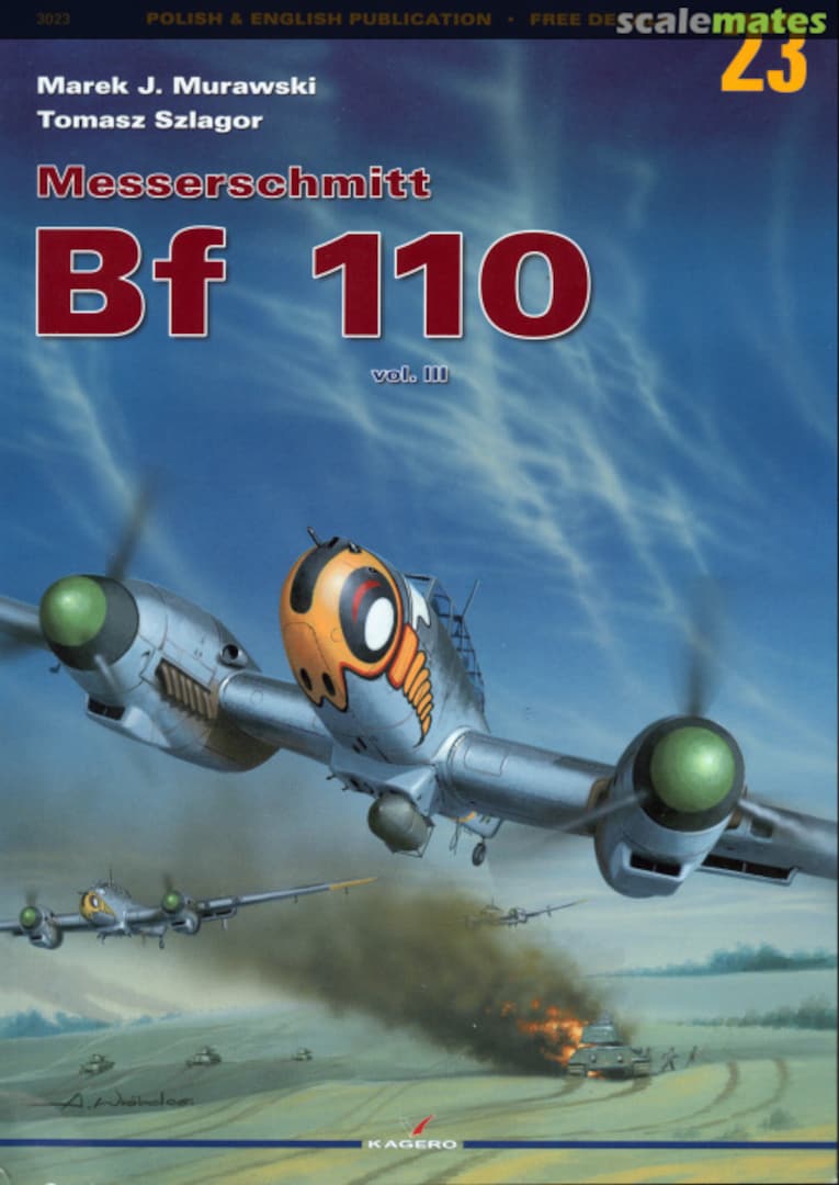 Cover Messerschmitt Bf 110 23 Kagero Cover Messerschmitt Bf 110 23 Kagero
