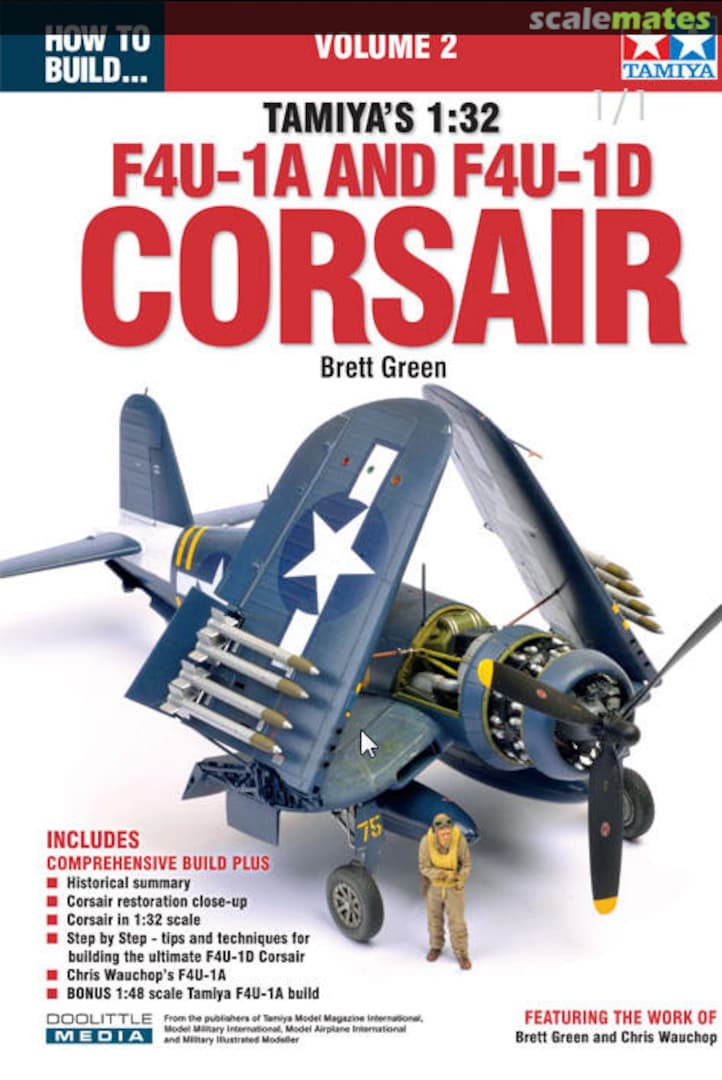 Cover Tamiya's 1:32 F4U-1A and F4U-1D Corsair x Doolittle Media Cover Tamiya's 1:32 F4U-1A and F4U-1D Corsair x Doolittle Media