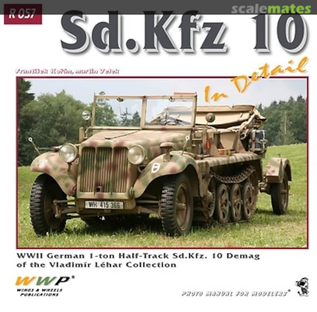 Cover Sd. Kfz. 10 in detail R 057 WWP Cover Sd. Kfz. 10 in detail R 057 WWP