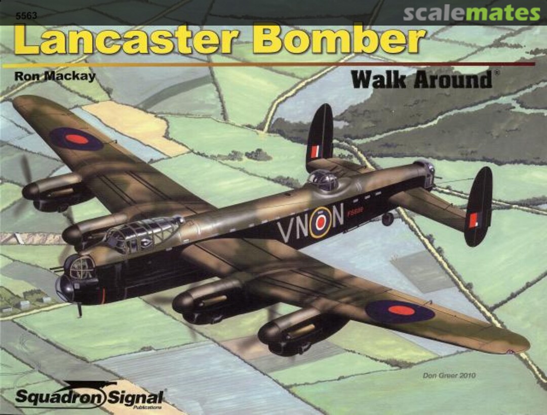 Cover Lancaster Bomber 5563 Squadron/Signal Publications Cover Lancaster Bomber 5563 Squadron/Signal Publications