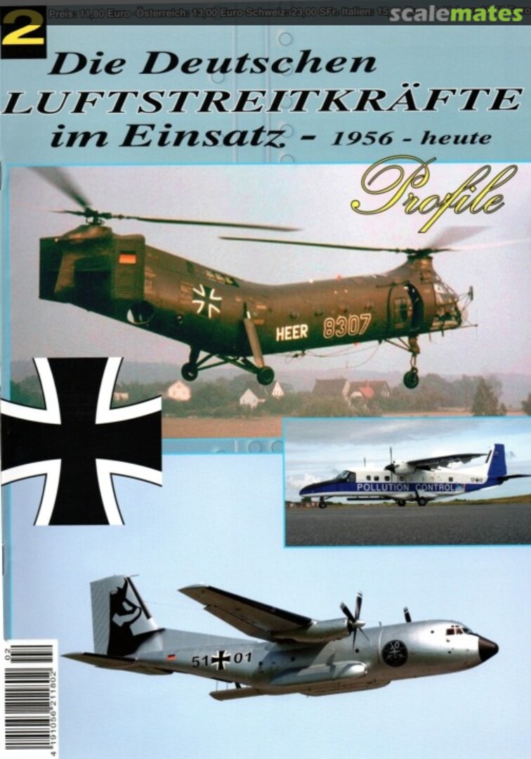 Cover Die deutschen Luftstreitkräfte im Einsatz 1956 bis heute 02 UNITEC-Medienvertrieb