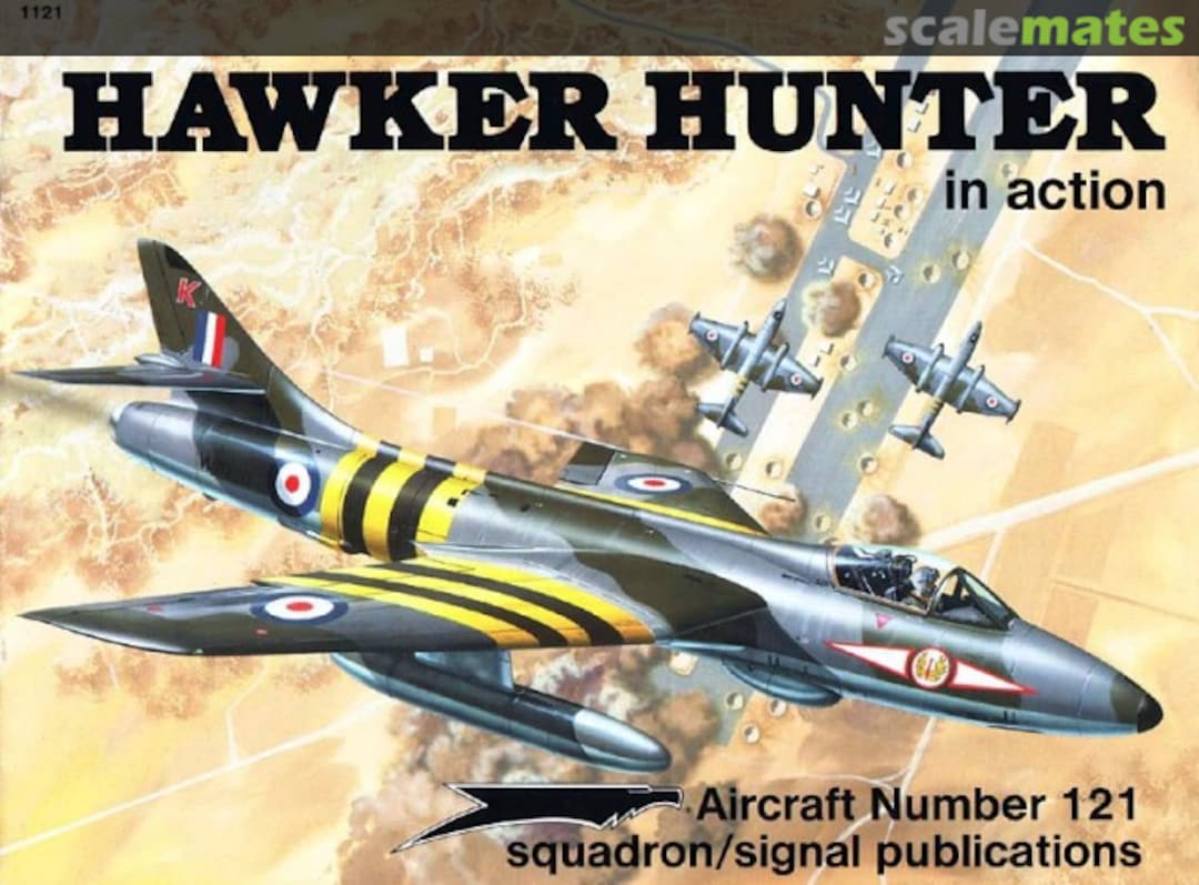 Cover Hawker Hunter 1121 Squadron/Signal Publications