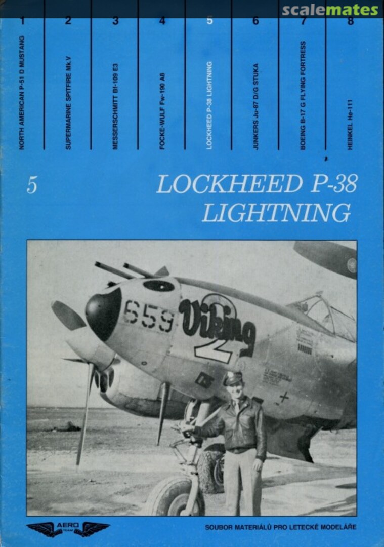 Cover Lockheed P-38 Lightning 5 AEROTEAM