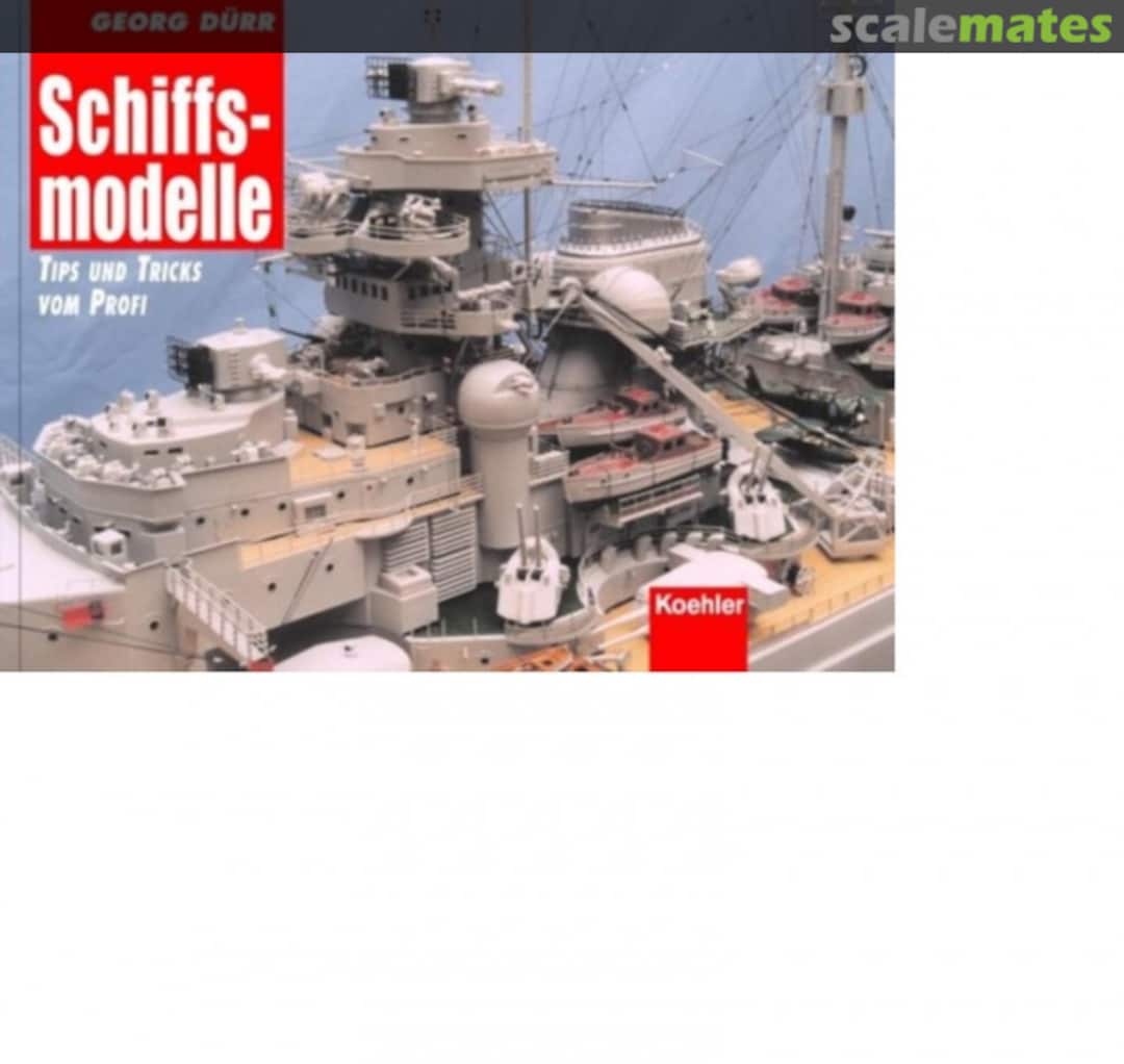 Cover Schiffsmodelle  Koehlers Verlagsgesellschaft