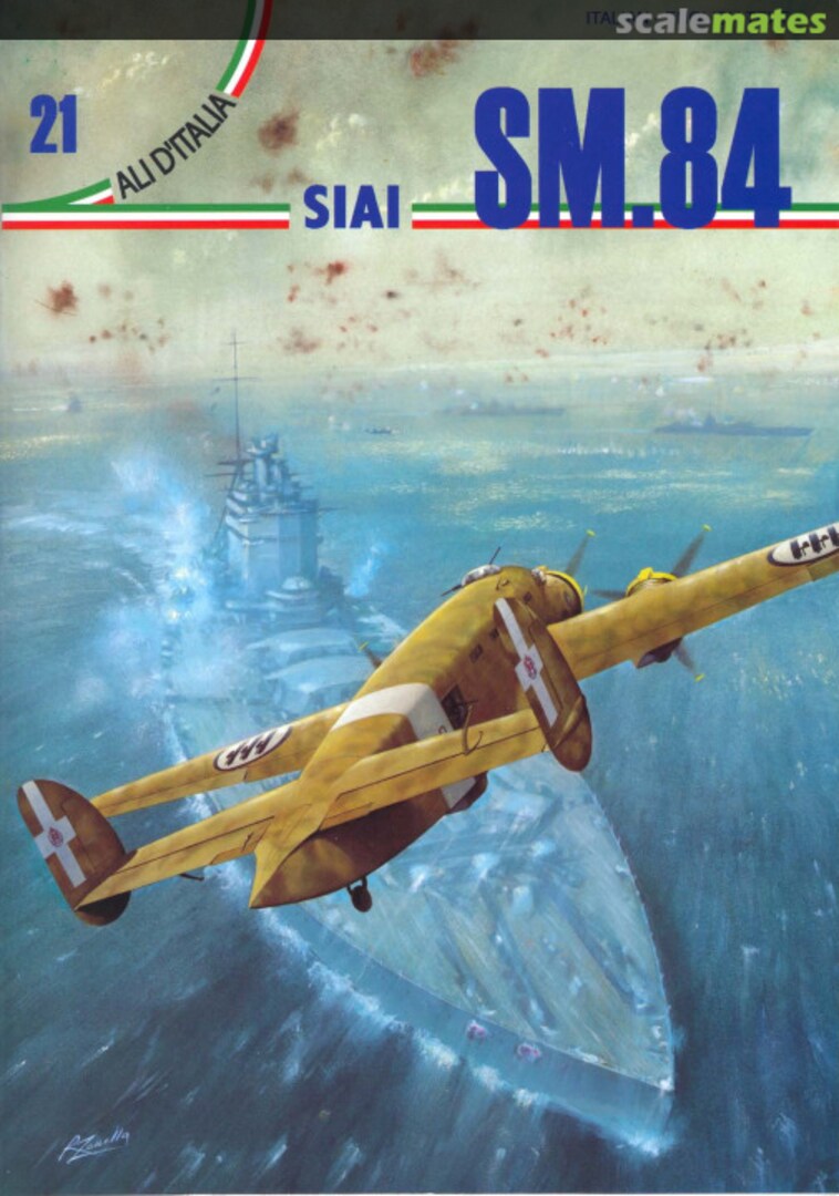 Cover SIAI SM.84 21 La Bancarella Aeronautica Cover SIAI SM.84 21 La Bancarella Aeronautica
