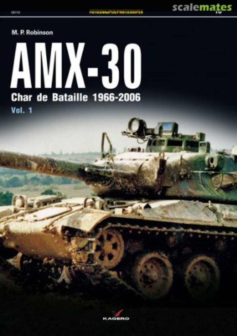 Cover AMX-30 Char de Bataille 1966–2006 10 Kagero