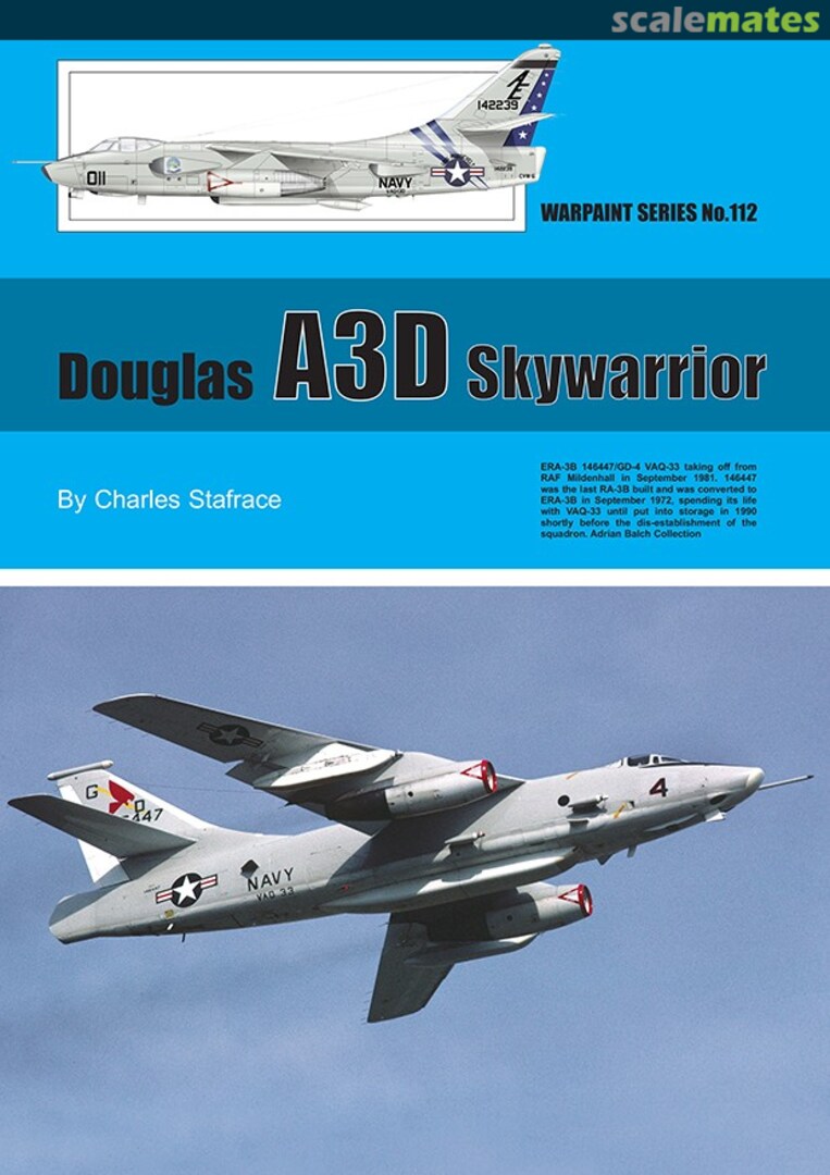 Cover Douglas A3D Skywarrior 112 Warpaint Books Limited