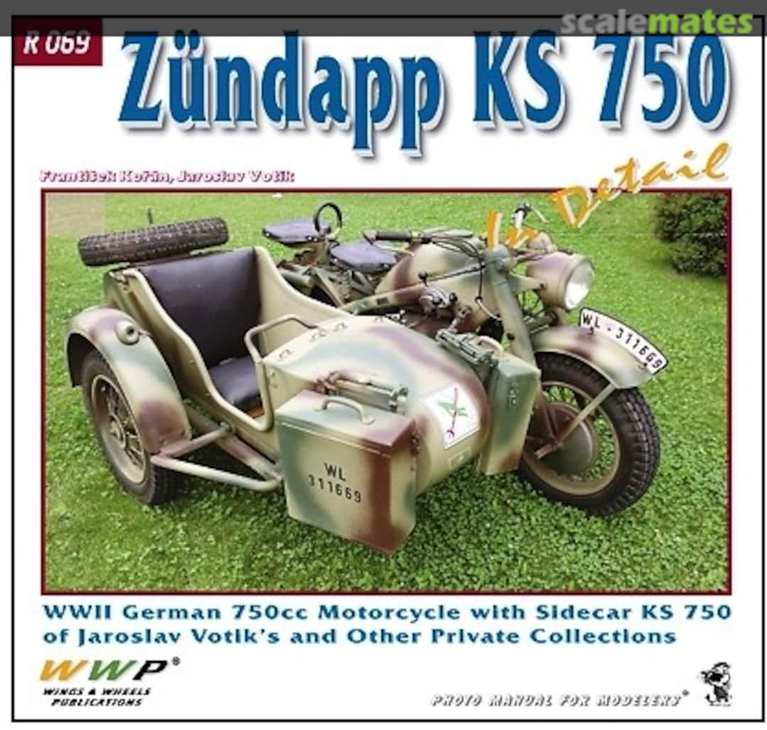 Cover Zündapp KS 750 in detail R 069 WWP Cover Zündapp KS 750 in detail R 069 WWP