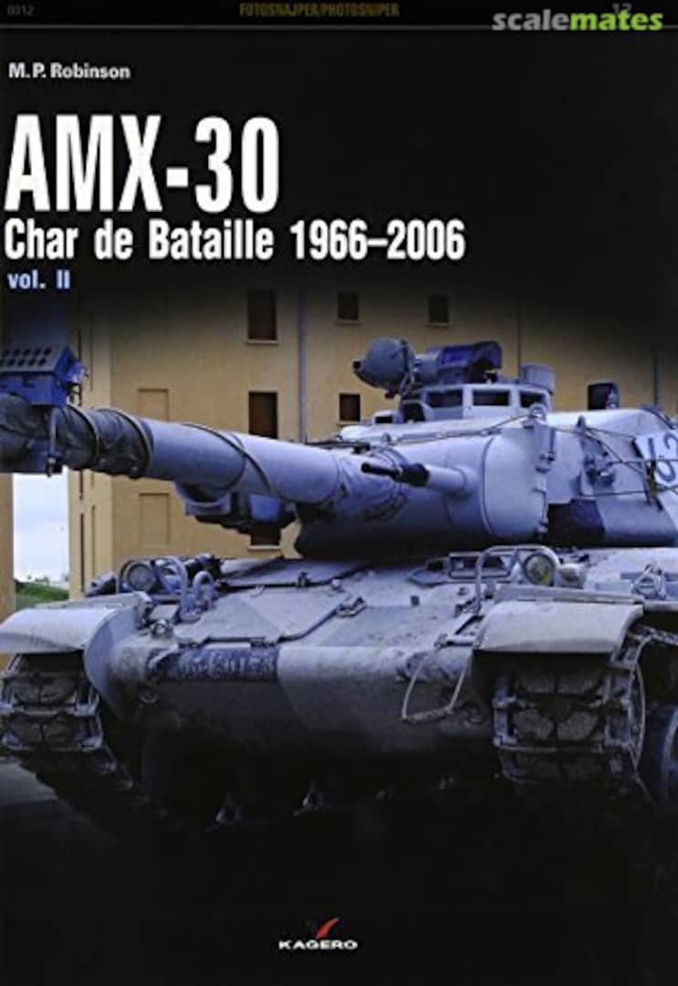 Cover AMX-30 Char de Battaille 1966-2006 12 Kagero
