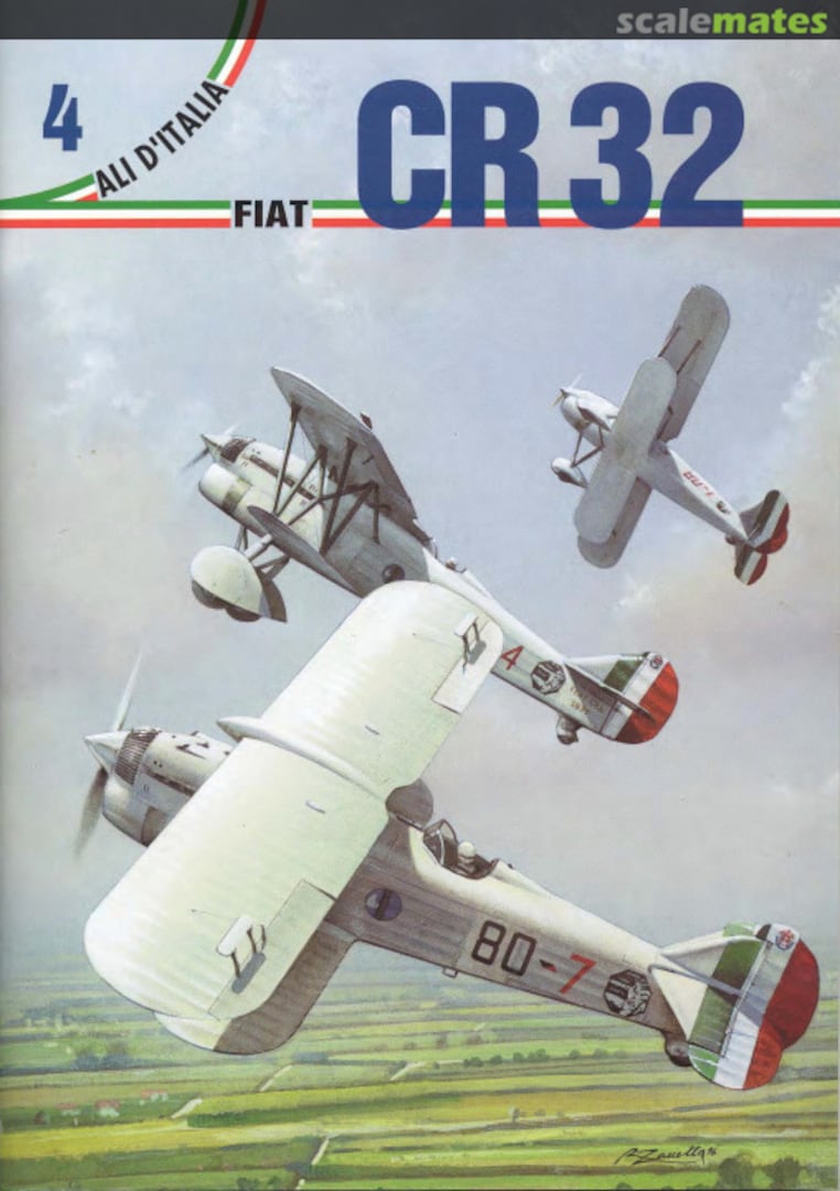 Cover Fiat CR 32 4 La Bancarella Aeronautica Cover Fiat CR 32 4 La Bancarella Aeronautica