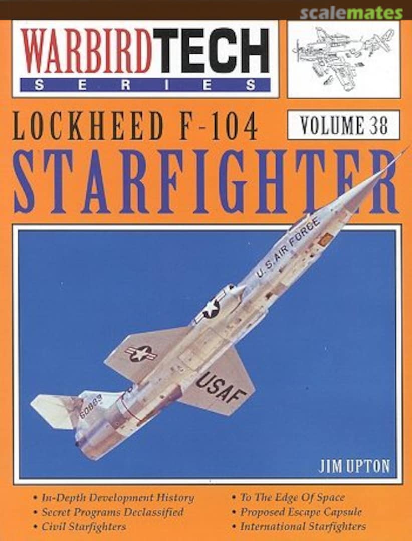 Cover Lockheed F-104 Starfighter 38 Specialty Press Cover Lockheed F-104 Starfighter 38 Specialty Press