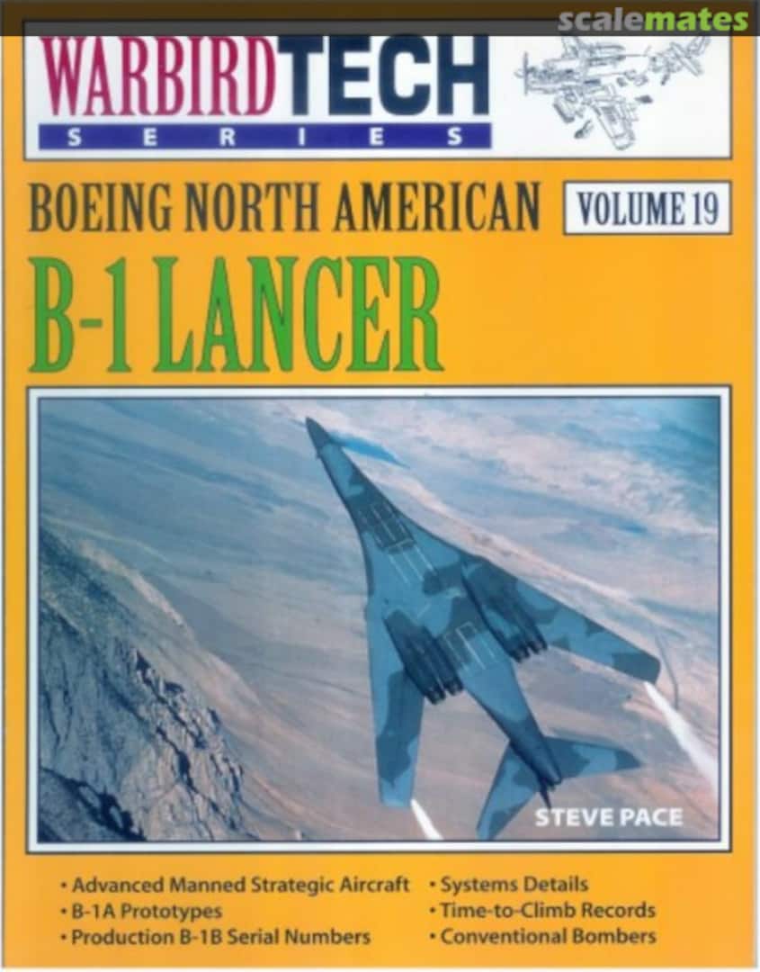 Cover Boeing North American B-1 Lancer 19 Specialty Press Cover Boeing North American B-1 Lancer 19 Specialty Press