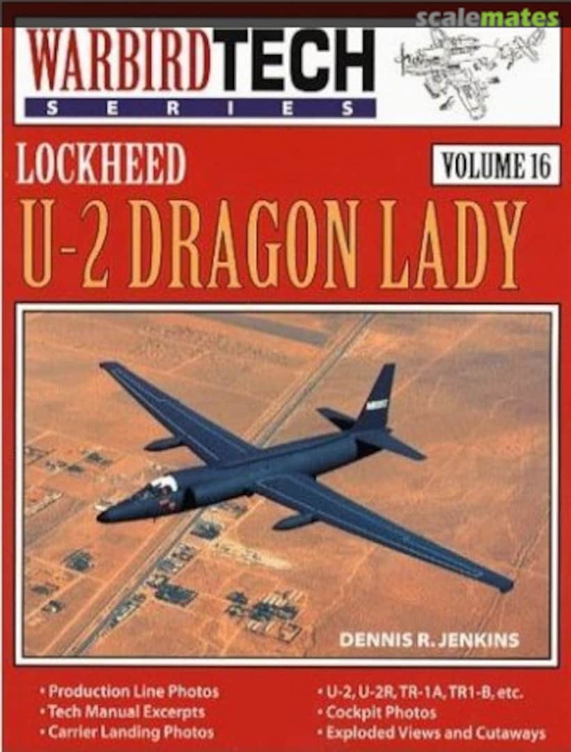 Cover Lockheed U-2 Dragon Lady 16 Specialty Press