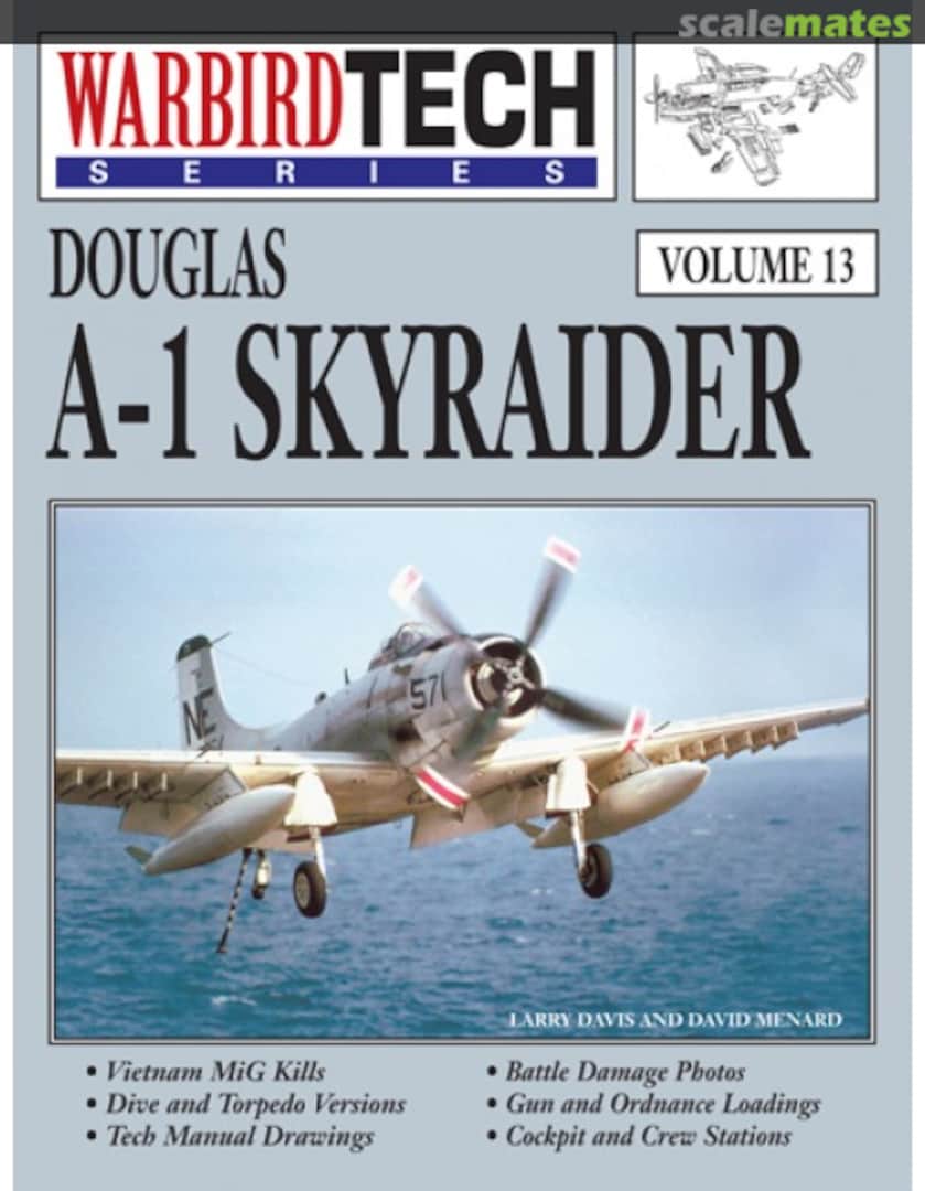 Cover Douglas A-1 Skyraider 13 Specialty Press