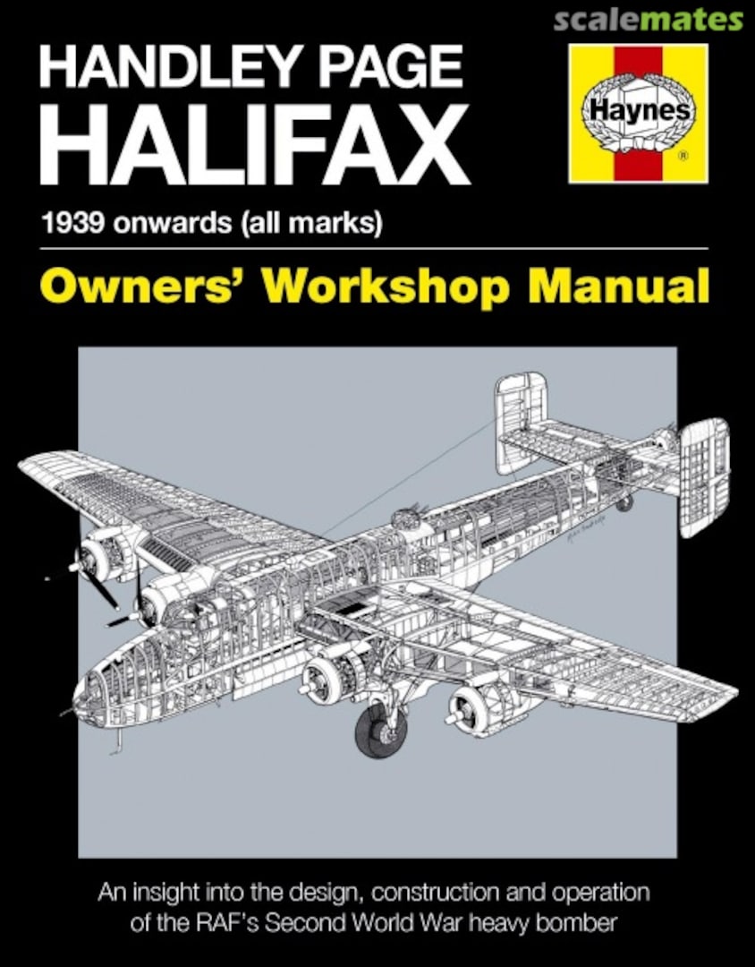 Cover Handley Page Halifax  Haynes
